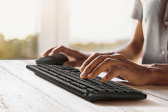 ASUS CW100, Full-size (100%), Wireless, RF Wireless, Membrane, Black, Mouse included