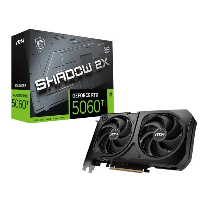MSI RTX 5060 TI 8G SHADOW 2X OC PLUS