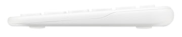 ASUS Marshmallow Keyboard KW100, 75%, Wireless, Bluetooth, Scissor key switch, White