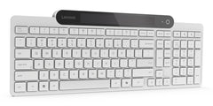 Lenovo 800, Full-size (100%), Wireless, Bluetooth, Plunger key switch, White