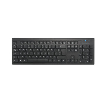 Kensington KM270 EQ Rechargeable Desktop Set – Wireless, Full-size (100%), Wireless, RF Wireless + Bluetooth, Black