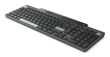Lenovo 4Y41R69491, Full-size (100%), Wireless, Bluetooth, Plunger key switch, Black, Green
