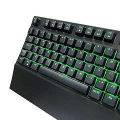 VIDA MECHA MECHANICAL RGB KEYBOARD, Wired, USB, Mechanical, QWERTY, RGB LED, Black