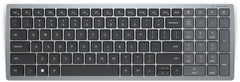 DELL Pro Plus Compact Keyboard - KB740 - UK (QWERTY), Full-size (100%), Wireless, RF Wireless + Bluetooth, Scissor key switch, QWERTY, Grey, Black