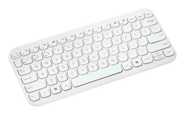 ASUS Marshmallow Keyboard KW100, 75%, Wireless, Bluetooth, Scissor key switch, White