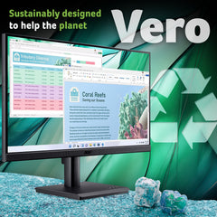 Acer Vero V227Q J0 Widescreen LCD Monitor, Full HD, Black