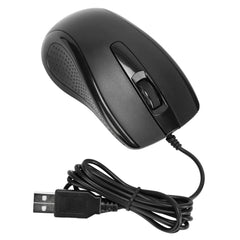 Targus BUS0423UK, Full-size (100%), Wired, USB, QWERTY, Black, Mouse included