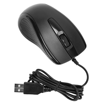 Targus BUS0423UK, Full-size (100%), Wired, USB, QWERTY, Black, Mouse included