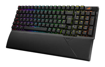 ASUS ROG Strix Scope II 96 Wireless, Wired & Wireless, USB + RF Wireless + Bluetooth, Mechanical, QWERTY, RGB LED, Black