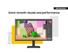 Samsung ViewFinity S6 LS27D600UAU, 68.6 cm (27"), 2560 x 1440 pixels, Quad HD, 5 ms, Black