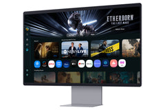 Samsung 32" Smart Monitor M9 M90SF UHD, 81.3 cm (32"), 3840 x 2160 pixels, 4K Ultra HD, OLED, 0.03 ms, Silver