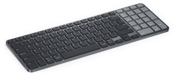 DELL Pro 7 KB746, Full-size (100%), Wireless, RF Wireless + Bluetooth, Scissor key switch, QWERTY, Graphite