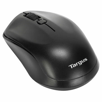 Targus AKM610UK, Full-size (100%), Wireless, RF Wireless, QWERTY, Black, Mouse included