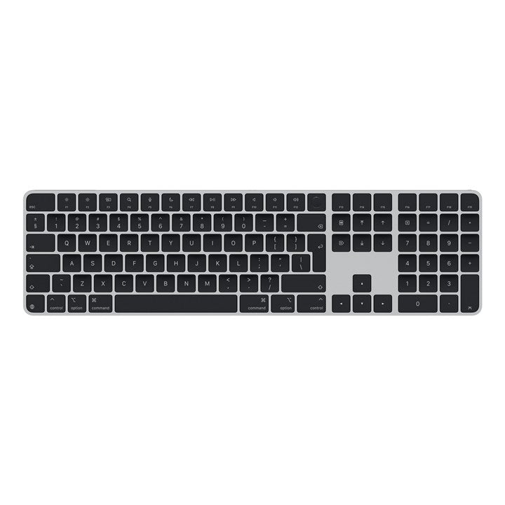Apple Magic, Full-size (100%), Wired & Wireless, USB + Bluetooth, QWERTY, Black
