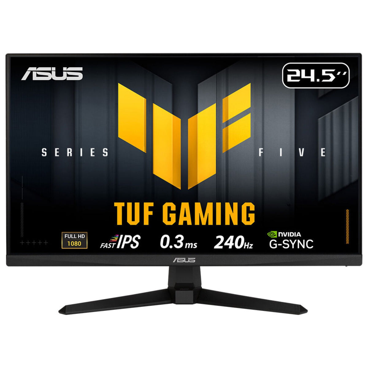 ASUS TUF Gaming VG259QM5A, 62.2 cm (24.5"), 1920 x 1080 pixels, Full HD, LCD, 1 ms, Black