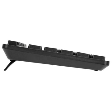 Targus BUS0423UK, Full-size (100%), Wired, USB, QWERTY, Black, Mouse included