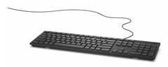 DELL KB216, Full-size (100%), USB, QWERTY, Black