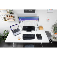 Kensington ValuKeyboard - Wired, Full-size (100%), Wired, Black