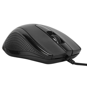 Targus BUS0423UK, Full-size (100%), Wired, USB, QWERTY, Black, Mouse included