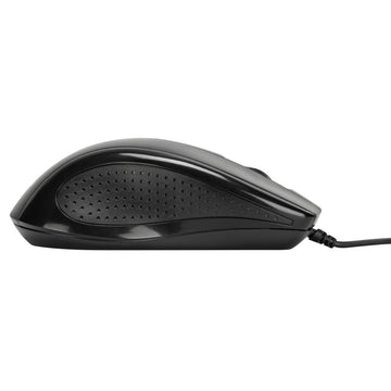 Targus BUS0423UK, Full-size (100%), Wired, USB, QWERTY, Black, Mouse included