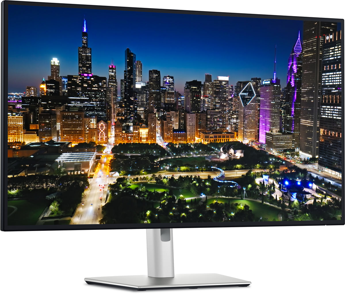 DELL UltraSharp U3225QE, 80 cm (31.5"), 3840 x 2160 pixels, 4K Ultra HD, LCD, 8 ms, Black, Silver