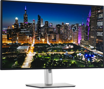 DELL UltraSharp U3225QE, 80 cm (31.5"), 3840 x 2160 pixels, 4K Ultra HD, LCD, 8 ms, Black, Silver