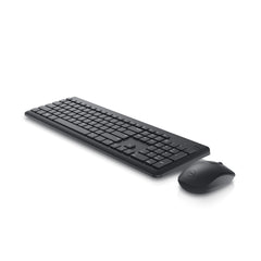 DELL Keyboard and Mouse - KM3322W - UK (QWERTY), Wireless, RF Wireless, Plunger key switch, QWERTY, Black, Mouse included