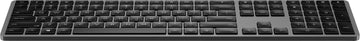HP 975 Dual-Mode Wireless Keyboard, Full-size (100%), RF Wireless + Bluetooth, Black