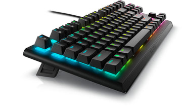 Alienware AW420K, Tenkeyless (80 - 87%), Wired, USB, Mechanical, RGB LED, Black