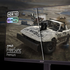 Acer NITRO VG0 Nitro VG270KV4bmiipx - 27'' 4K Ultra HD (3840x2160), 160HZ, 1ms, IPS, Black, 68.6 cm (27"), 3840 x 2160 pixels, 4K Ultra HD, LED, 1 ms, Black