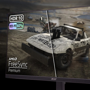 Acer NITRO VG0 Nitro VG270KV4bmiipx - 27'' 4K Ultra HD (3840x2160), 160HZ, 1ms, IPS, Black, 68.6 cm (27"), 3840 x 2160 pixels, 4K Ultra HD, LED, 1 ms, Black