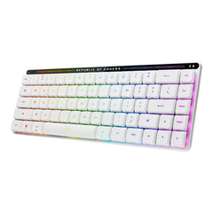 ASUS ROG Falchion RX Low Profile, Wired & Wireless, USB + RF Wireless + Bluetooth, Optical key switch, RGB LED, White, Mouse included