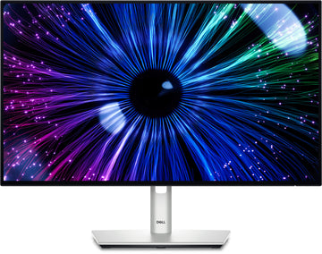 DELL UltraSharp U2424HE, 60.5 cm (23.8"), 1920 x 1080 pixels, Full HD, LCD, 8 ms, Black, Silver