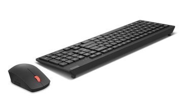 Lenovo 4X31N50728, Full-size (100%), Wireless, RF Wireless, Black, Mouse included