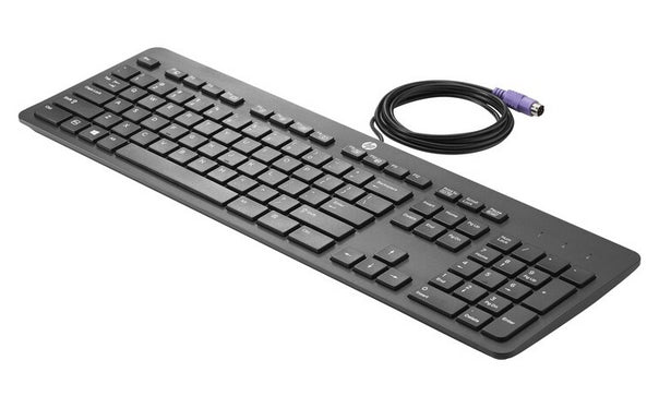 HP 803821-DX1, Full-size (100%), Wired, PS/2, Membrane, Black