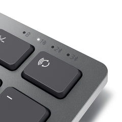 DELL Pro Plus Keyboard - KB700 - UK (QWERTY), Full-size (100%), Wireless, Bluetooth, Scissor key switch, QWERTY, Grey