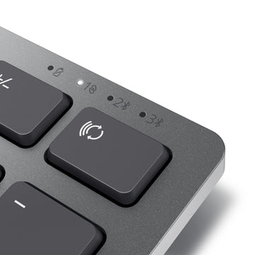 DELL Pro Plus Keyboard - KB700 - UK (QWERTY), Full-size (100%), Wireless, Bluetooth, Scissor key switch, QWERTY, Grey