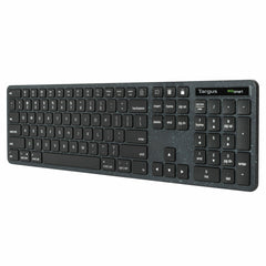 Targus EcoSmart AKB874UK, Full-size (100%), Wired, USB, QWERTY, Black