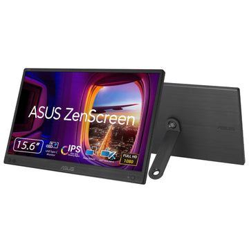 ASUS ZenScreen MB166CR, 39.6 cm (15.6"), 1920 x 1080 pixels, Full HD, LCD, 5 ms, Black