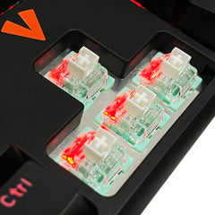 VIDA MAGNA MAGNETIC USB RGB KEYBOARD, Wired, USB, Magnetic-mechanical key switch, QWERTY, RGB LED, Black