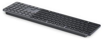 DELL Pro 7 Slim KB726, Full-size (100%), Wireless, RF Wireless + Bluetooth, Scissor key switch, QWERTY, Graphite