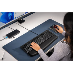 Kensington ValuKeyboard - Wired, Full-size (100%), Wired, Black