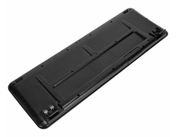 Targus AKM610UK, Full-size (100%), Wireless, RF Wireless, QWERTY, Black, Mouse included