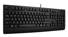Lenovo Preferred Pro II USB, Full-size (100%), Wired, USB, Plunger key switch, QWERTY, Black