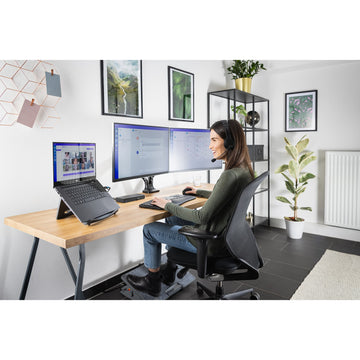 Kensington Pro Fit Ergo Wireless Keyboard (Black), Wireless, Bluetooth