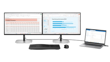 HP Series 5 Pro 23.8 inch FHD USB-C Monitor - 524pu, 60.5 cm (23.8"), 1920 x 1080 pixels, Full HD, LCD, 5 ms, Black, Silver