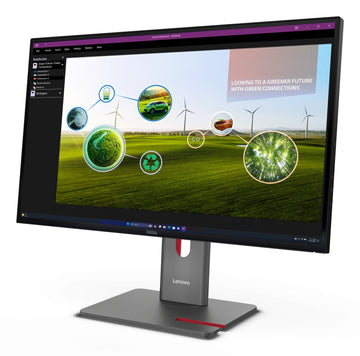 Lenovo ThinkVision P27Q-40, 68.6 cm (27"), 2560 x 1440 pixels, Quad HD, LED, 6 ms, Black