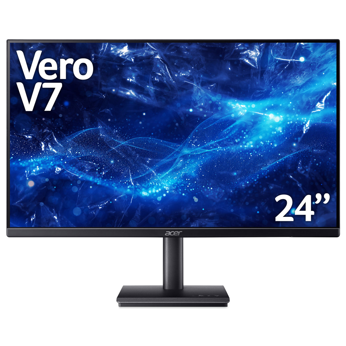 Acer Vero V7 Vero V247YG 23.8" Full HD 16:9 ZeroFrame IPS 120Hz 4ms AdaptiveSync Computer Monitor, 60.5 cm (23.8"), 1920 x 1080 pixels, Full HD, LED, 4 ms, Black