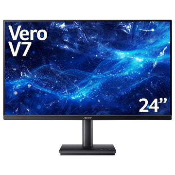 Acer Vero V7 Vero V247YG 23.8" Full HD 16:9 ZeroFrame IPS 120Hz 4ms AdaptiveSync Computer Monitor, 60.5 cm (23.8"), 1920 x 1080 pixels, Full HD, LED, 4 ms, Black