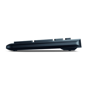 DELL KM3322W, Full-size (100%), RF Wireless, QWERTY, Black, Mouse included